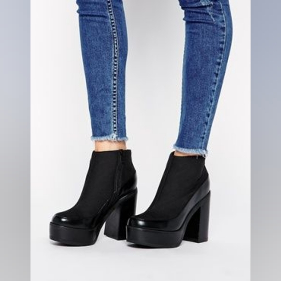ASOS ENCHANTE ME Platform Ankle Boots – UK 5 / US 7.5 – 6” Heel - Picture 2 of 2